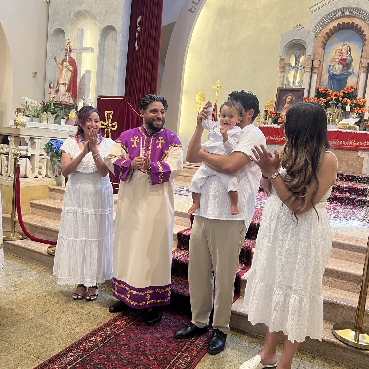 Baptism of Eli